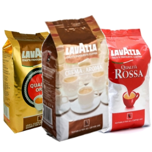 Kawa ziarnista Lavazza Creama e Aroma Qualita Rossa Oro 1kg z dostaw gratis w Warszawie
