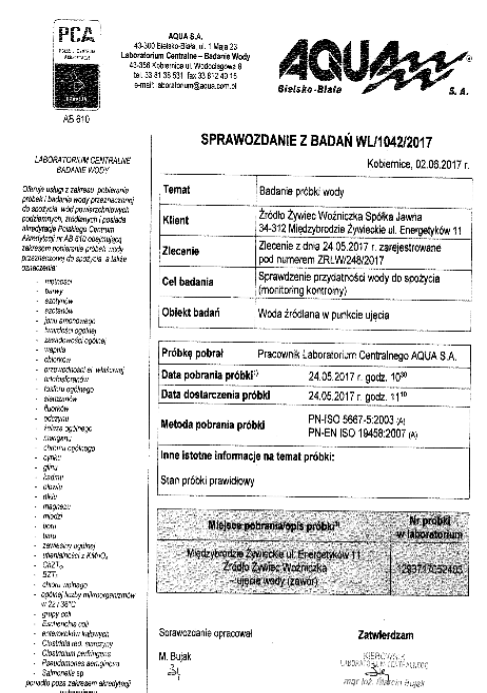 Sprawozdanie z bada WL_1042_2017