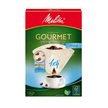 Filtry papierowe Melitta Gourmet 1x4 Mild