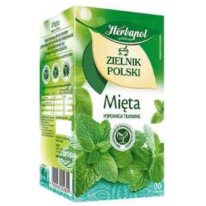 Herbata ziołowa HERBAPOL Mięta 20 szt.