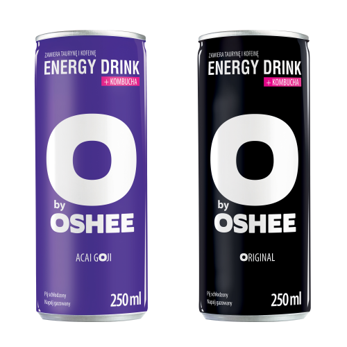 O by Oshee - napój energetyzujacy, smaki: classik i Acai Goji O by Oshee - napój energetyzujacy, smaki: classik i Acai Goji