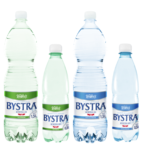 Woda Bystra Gazowana Niegazowana 0,5 l i 1,5 l