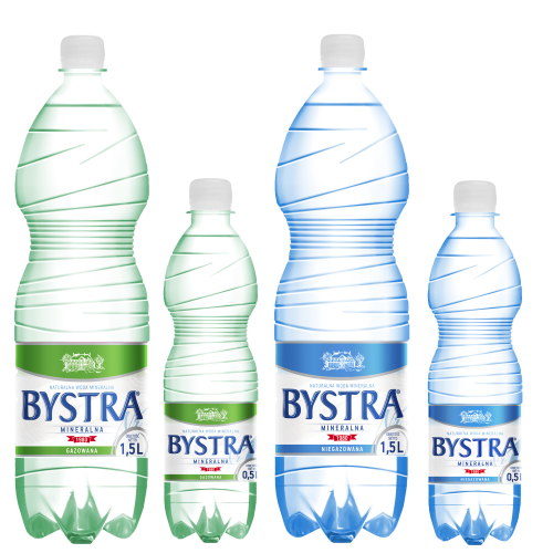 Woda Bystra Gazowana Niegazowana 0,5 l i 1,5 l Woda Bystra Gazowana Niegazowana 0,5 l i 1,5 l